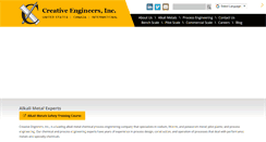 Desktop Screenshot of creativeengineers.com